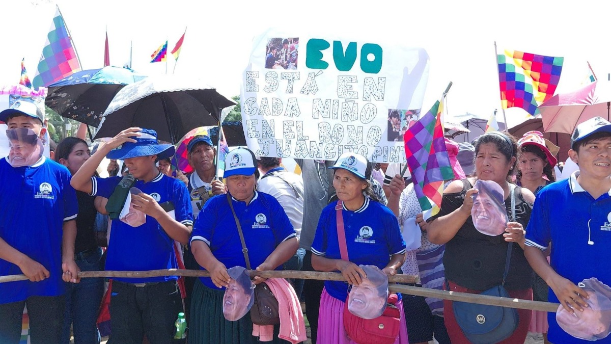 Postergan marcha de sectores afines a Evo Morales y aún no hay nueva fecha definida