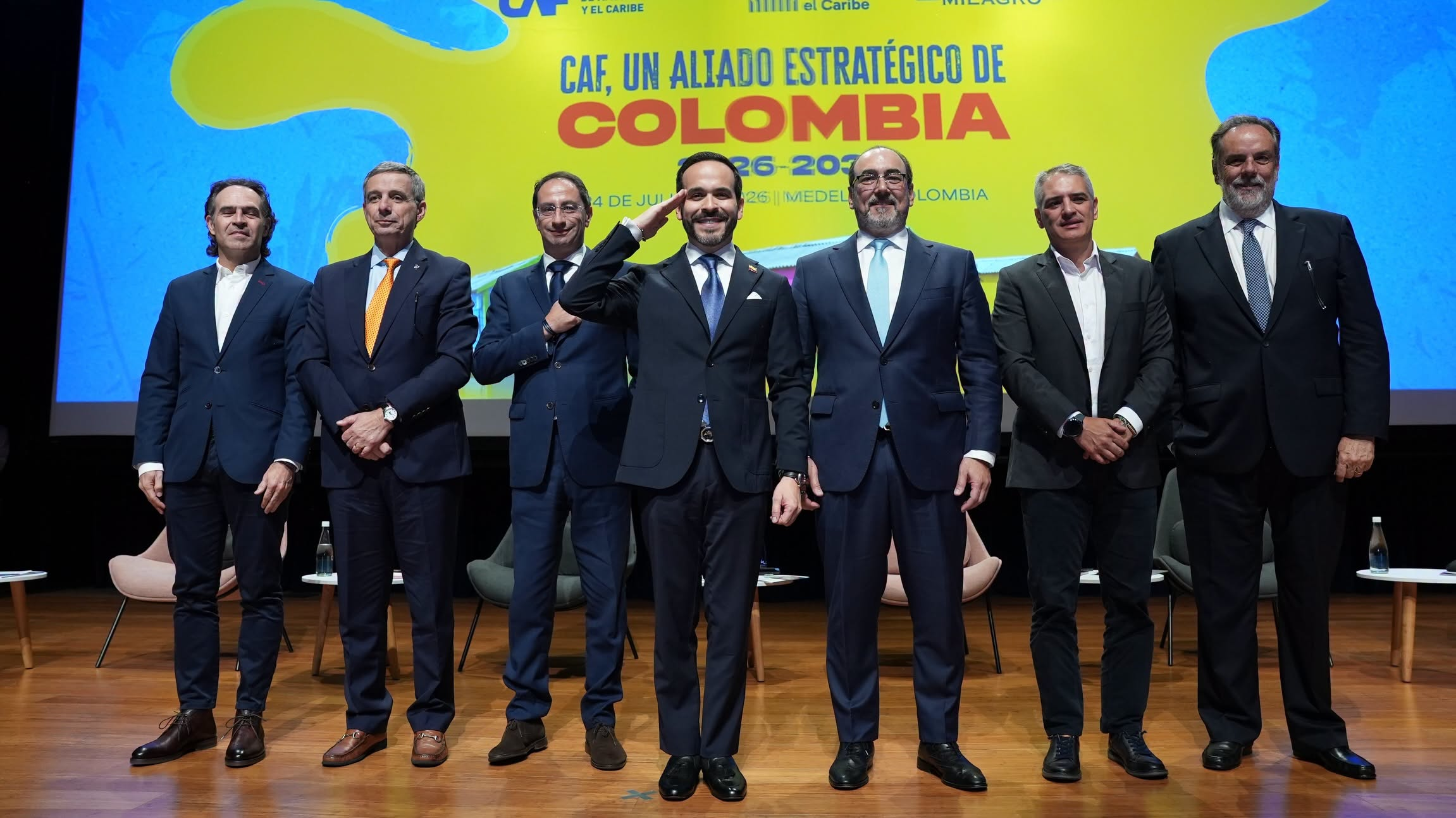 CAF anuncia inversión de USD 9.000 millones para impulsar el desarrollo de Colombia entre 2026 y 2030